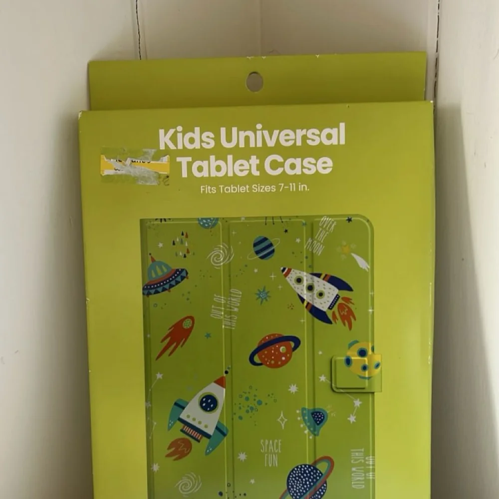 Kids Universal Tablet Case Space Fun Fits Tablet Sizes 7-11 in.